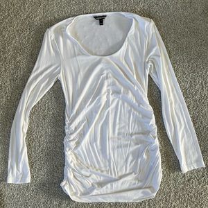 Isabella Oliver White Maternity Top